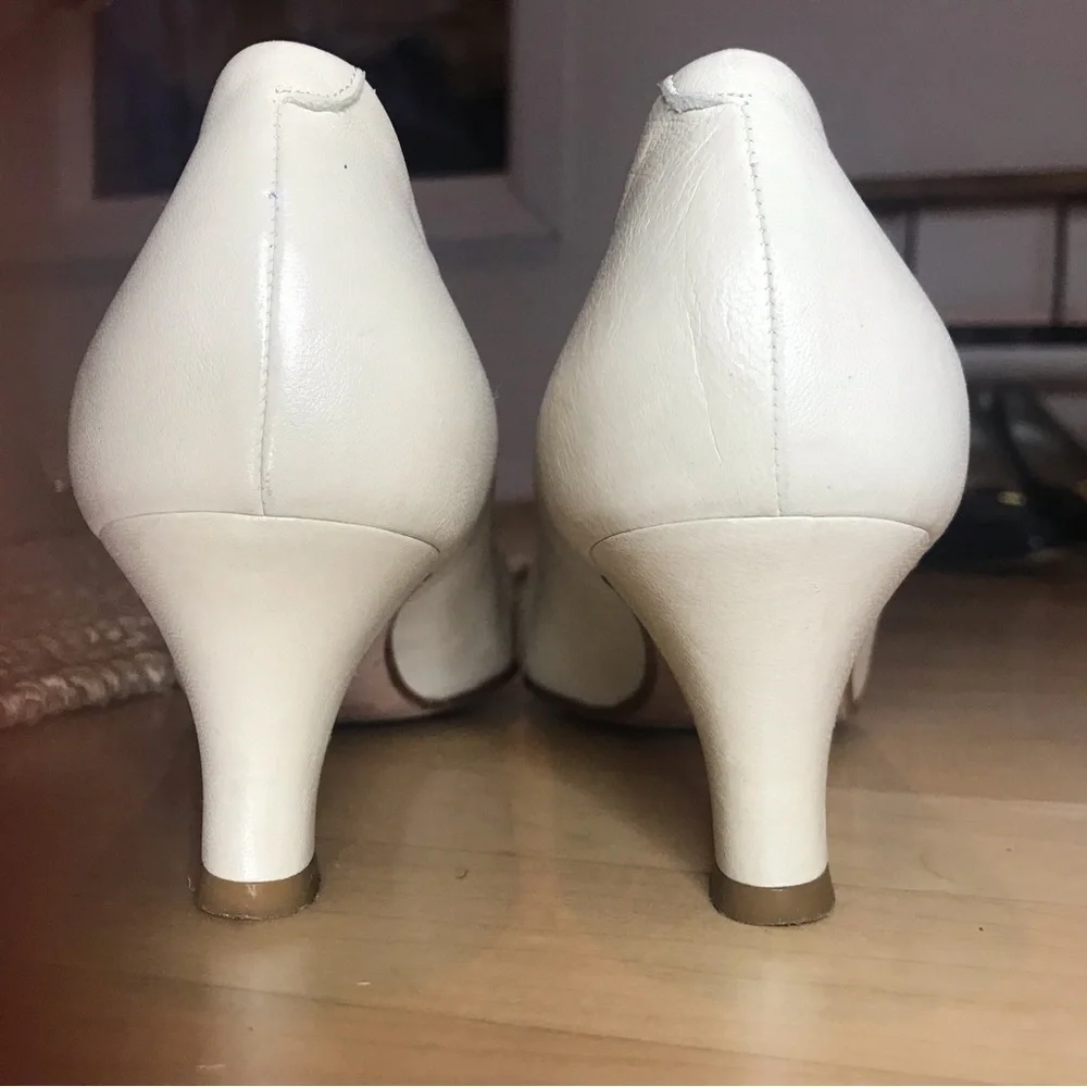 Bally Vintage Leather Fern Pump Nappa Flex 7M - Picture 4 of 10